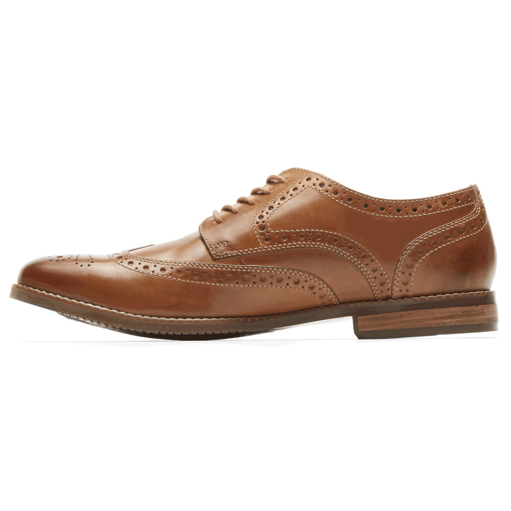 Rockport Snøre Sko Herre Brune - Style Purpose Wingtip - XUGJ35267